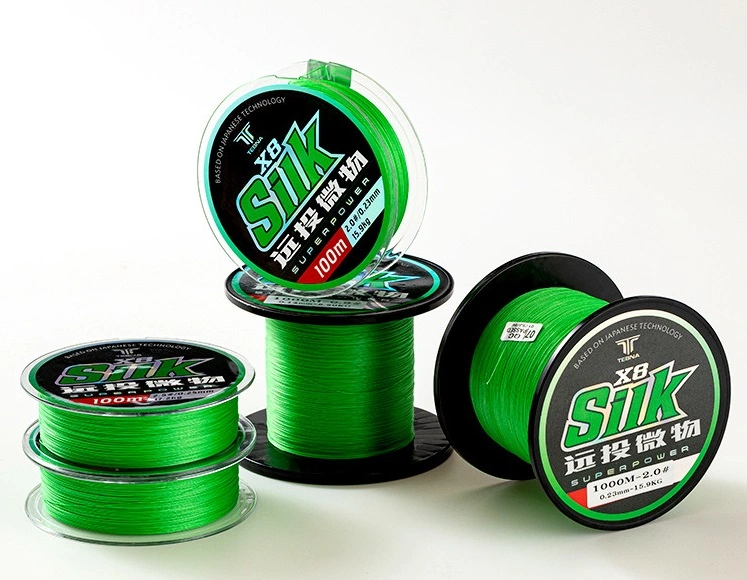 Braided Fishing Line PE 4 8 Abrasion Resistant Fade Resistant Cast Longer Thinner & Smooth Wyz14571