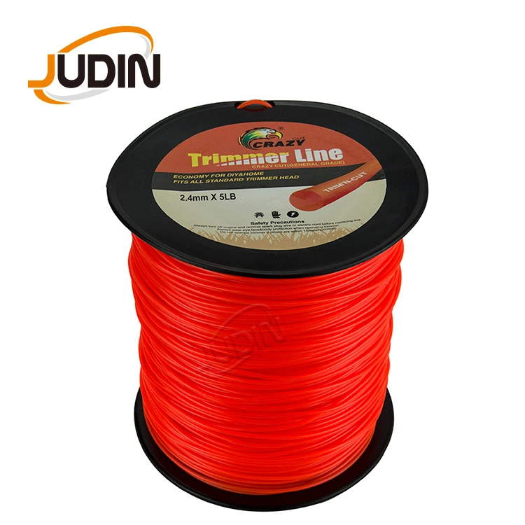 Hot Sale 1.3mm-4.0mm 100% New Material Good Quality Nylon Weed Eater Trimmer Line for Grass Trimmer