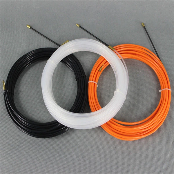 High Quality 3mm4mm Fish Tape Line 15-60m Cable Puller Wire, Nylon Fish Tape Wire