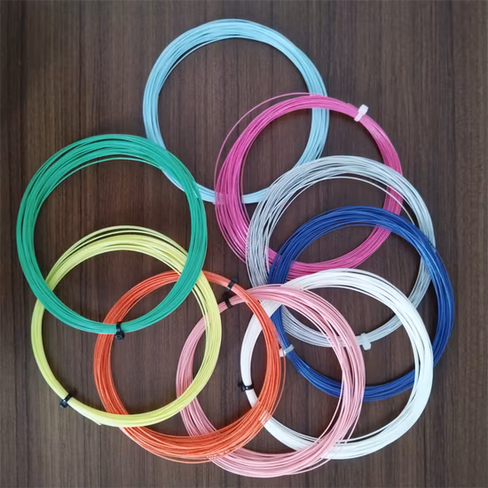 배드민턴 라켓 10m 0.7mm 용 핫 판매 배드민턴 탁구 라켓 스트링